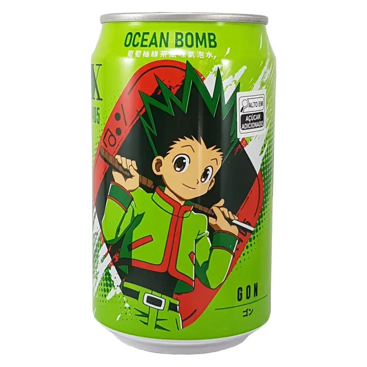HUNTERxHUNTER Ocean Bomb Grapefruit Green Tea 330ml