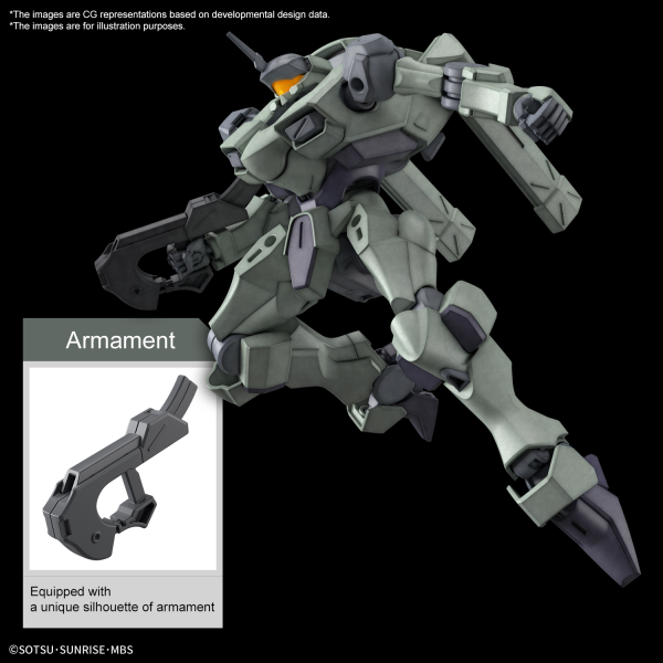 Gundam The Witch from Mercury HG #14 Zowort 1/144 Scale Model Kit