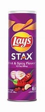 Lay's Stax Spicy Crayfish