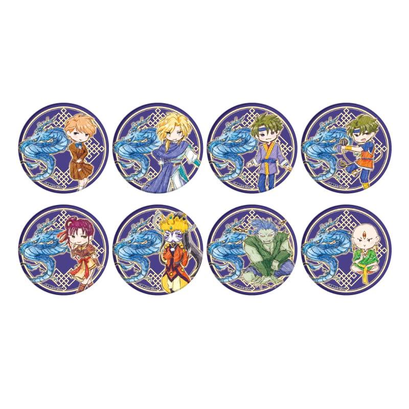 Fushigi Yugi 02 Blue Dragon Ver. Tin Badge Blind Box