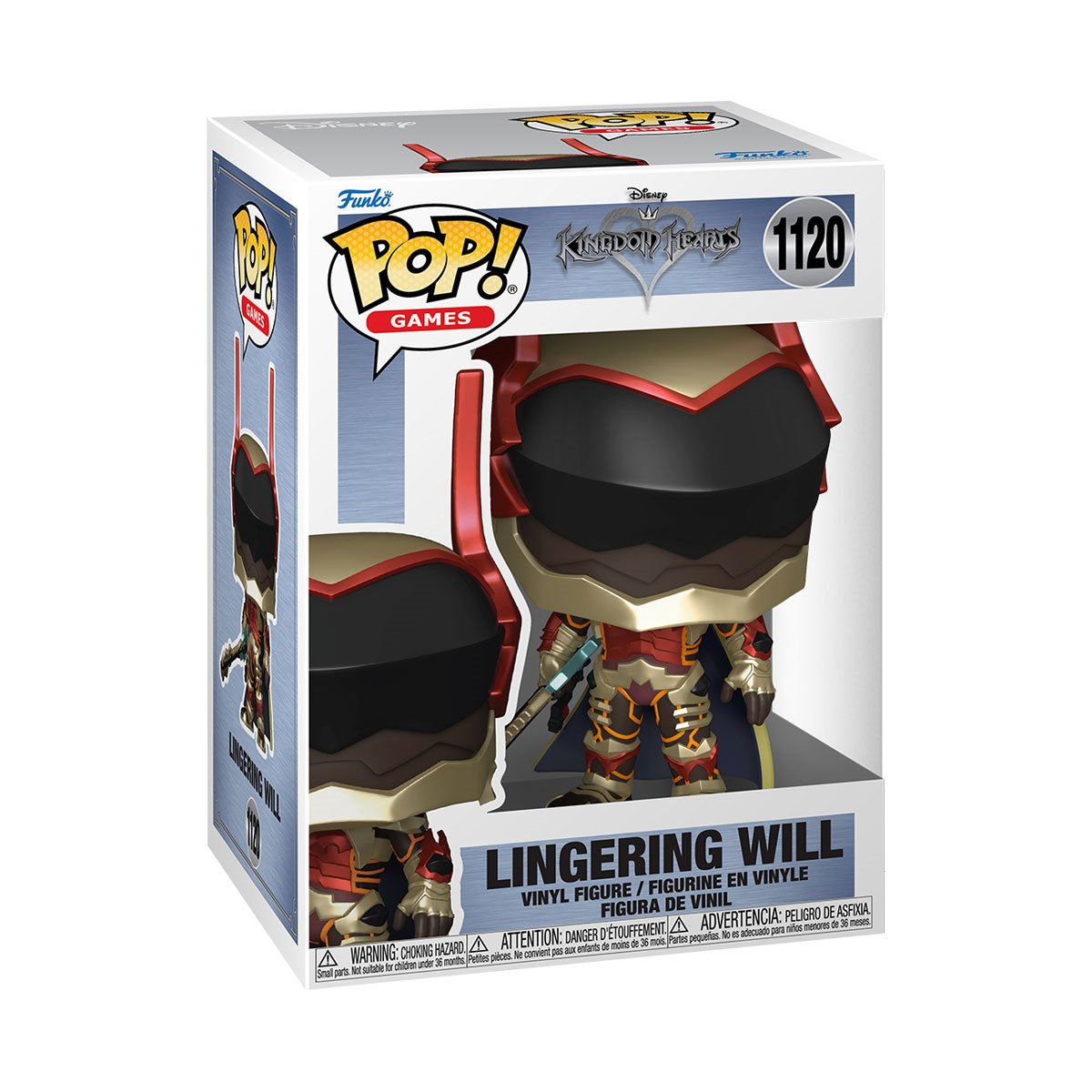 Kingdom Hearts Lingering Will Funko Pop! #1120 Vinyl Figure