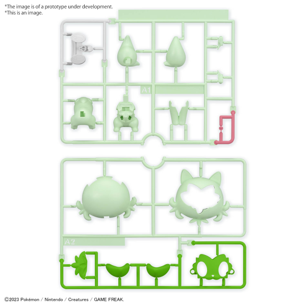 Pokemon Sprigatito Quick!! [18] Model Kit