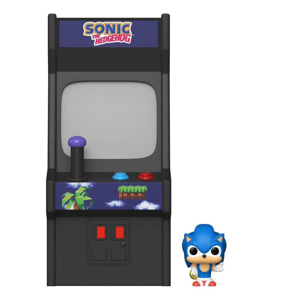 Sonic the Hedgehog Sonic with Ring Funko Bitty Pop! Arcade Cabinet