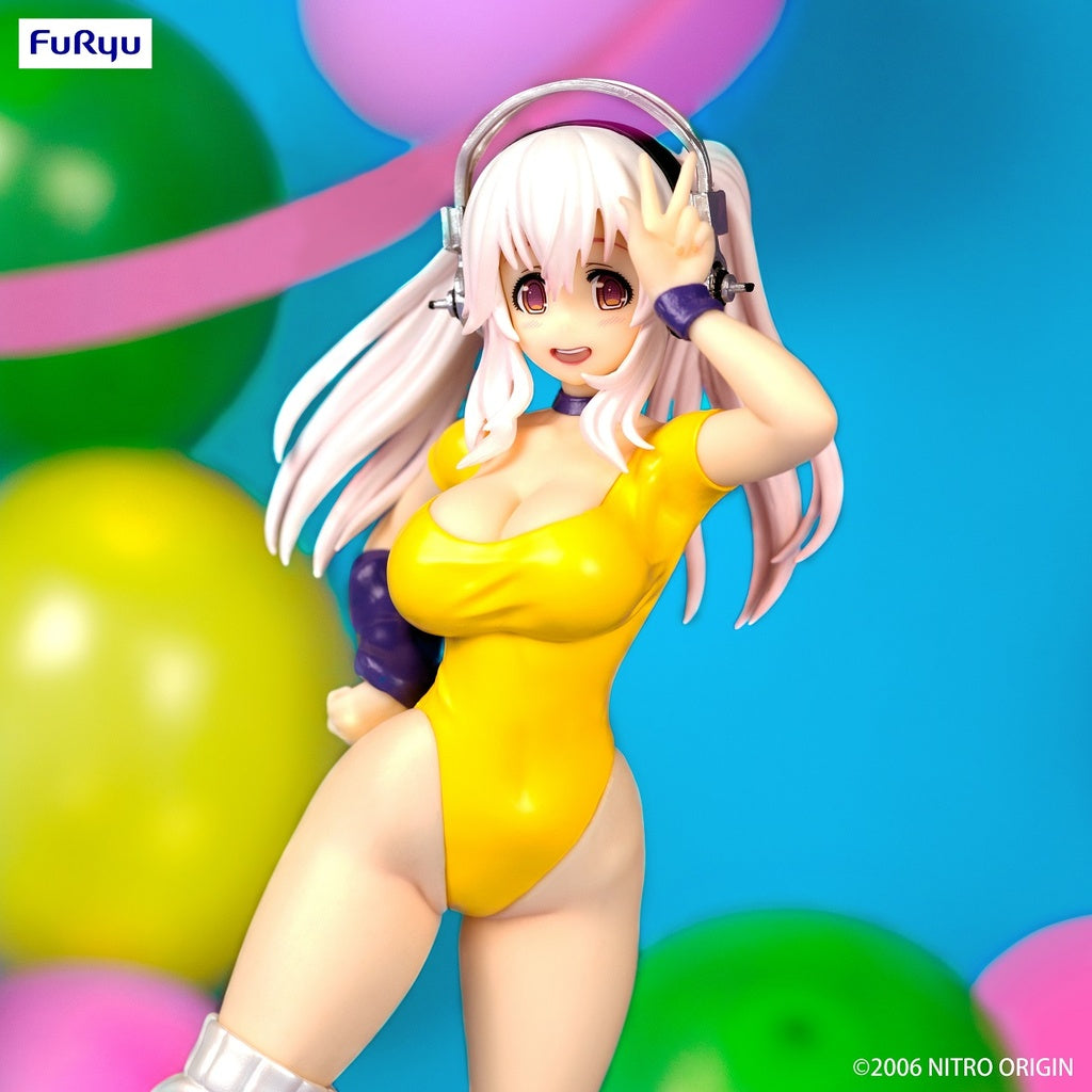 Super Sonico Concept Figure 80's Yellow Figure
