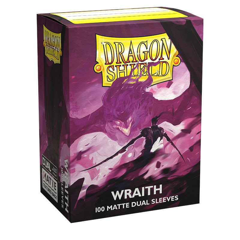 Dragon Shield Sleeves [Wraith] Standard Matte Dual 100CT Sleeves