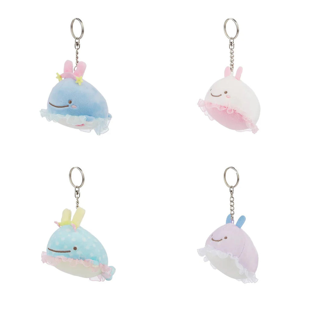 San-X Original Jinbesan Sea Bunnies 3.75" Plush Keychain Blind Box [1 of 4]