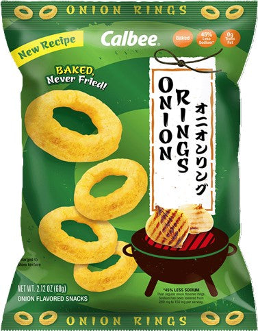 Calbee Baked Onion Rings 2.12oz