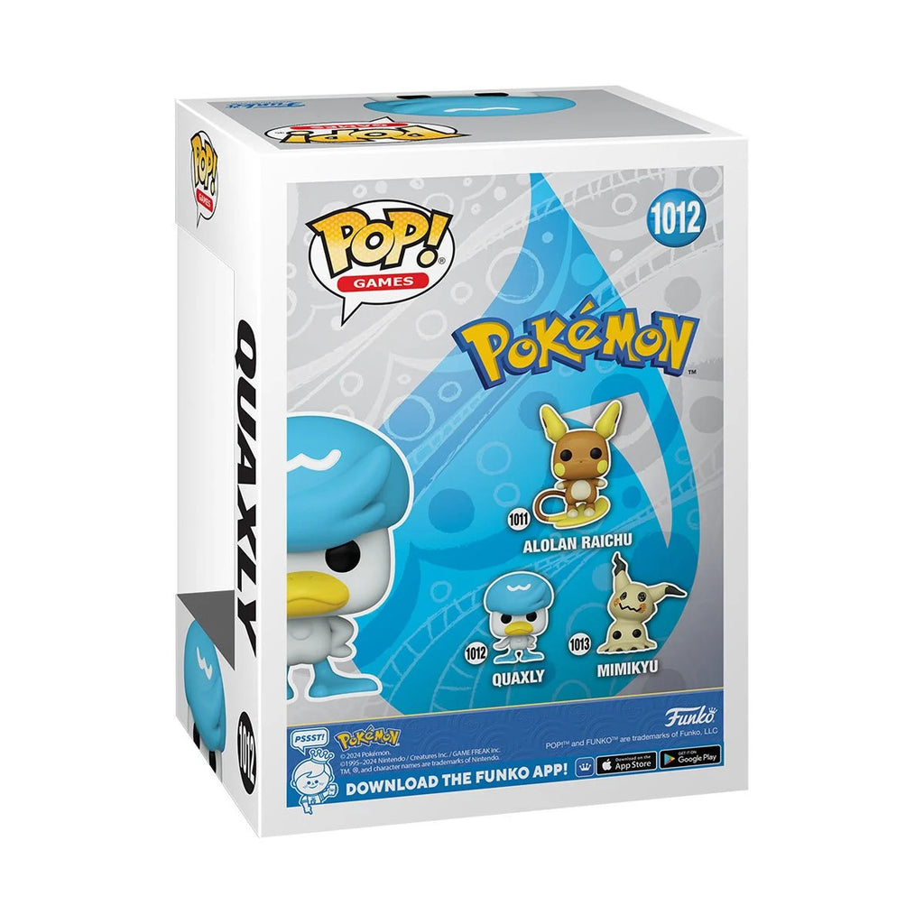 Pokemon Quaxly Funko Pop! #1012 Vinyl Figure