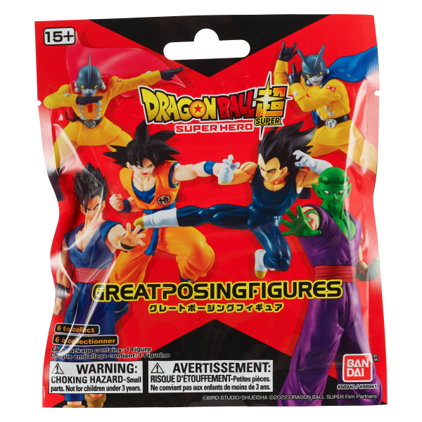 Dragon Ball Super Hero Movie Great Posing Figures Blind Mini Figure [1 of 24, 6 Variants]