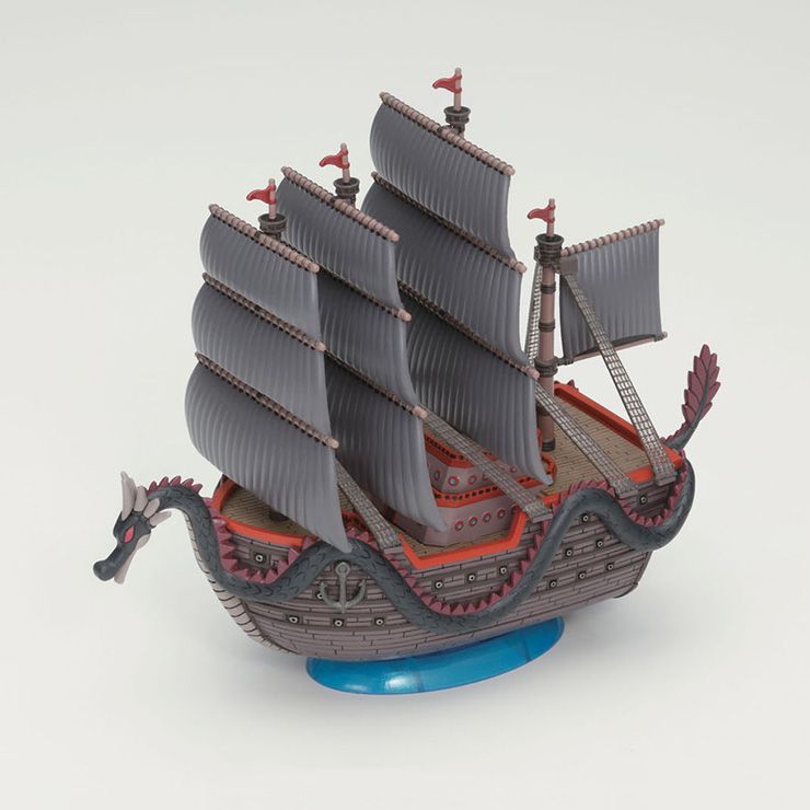 One Piece Great Ship Collection Dragon Boat Color-Coded Model Kit