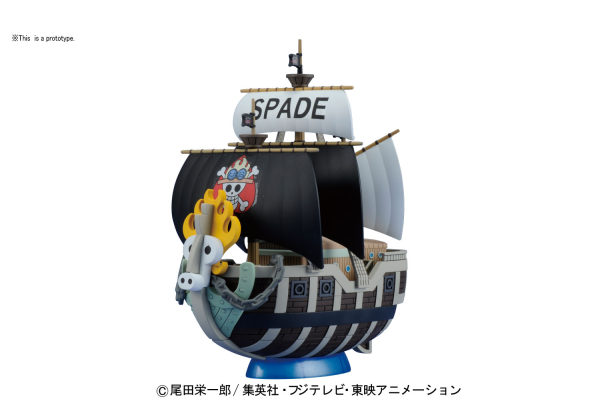 Bandai Spirits One Piece Grand Ship Collection Spade Pirates' Ship Plastic Model Kit