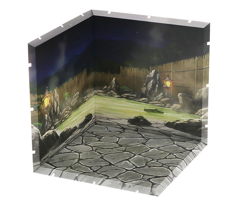 Dioramansion 150 Outdoor Hot Springs Assemblable Background Panel