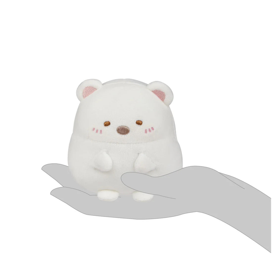 Sumikkogurashi Shirokuma Honyagurumies Standing Mochi Plush