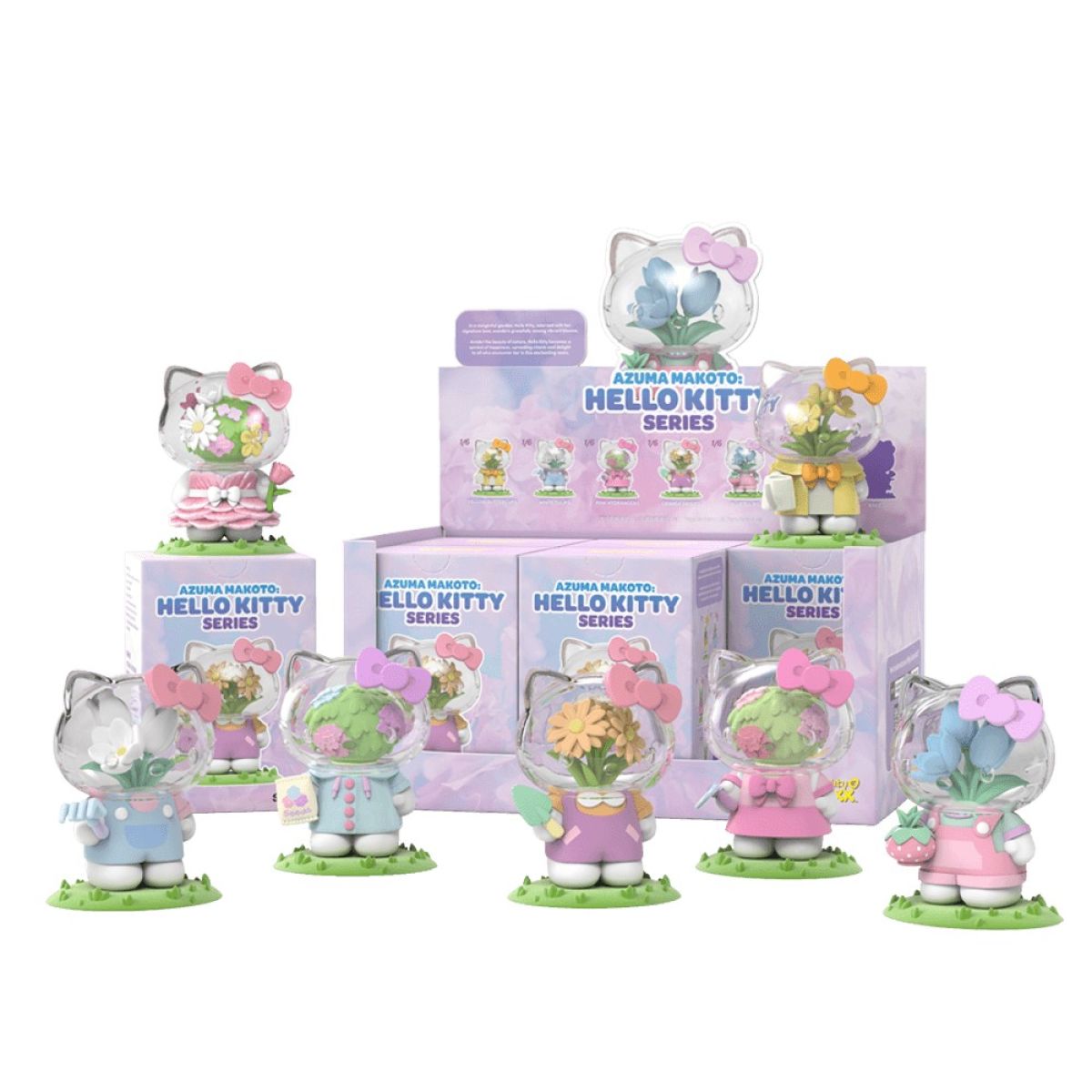 Sanrio Azuma Makoto Sanrio Hello Kitty Series Blind Box [1 of 6, 1 Secret Rare]