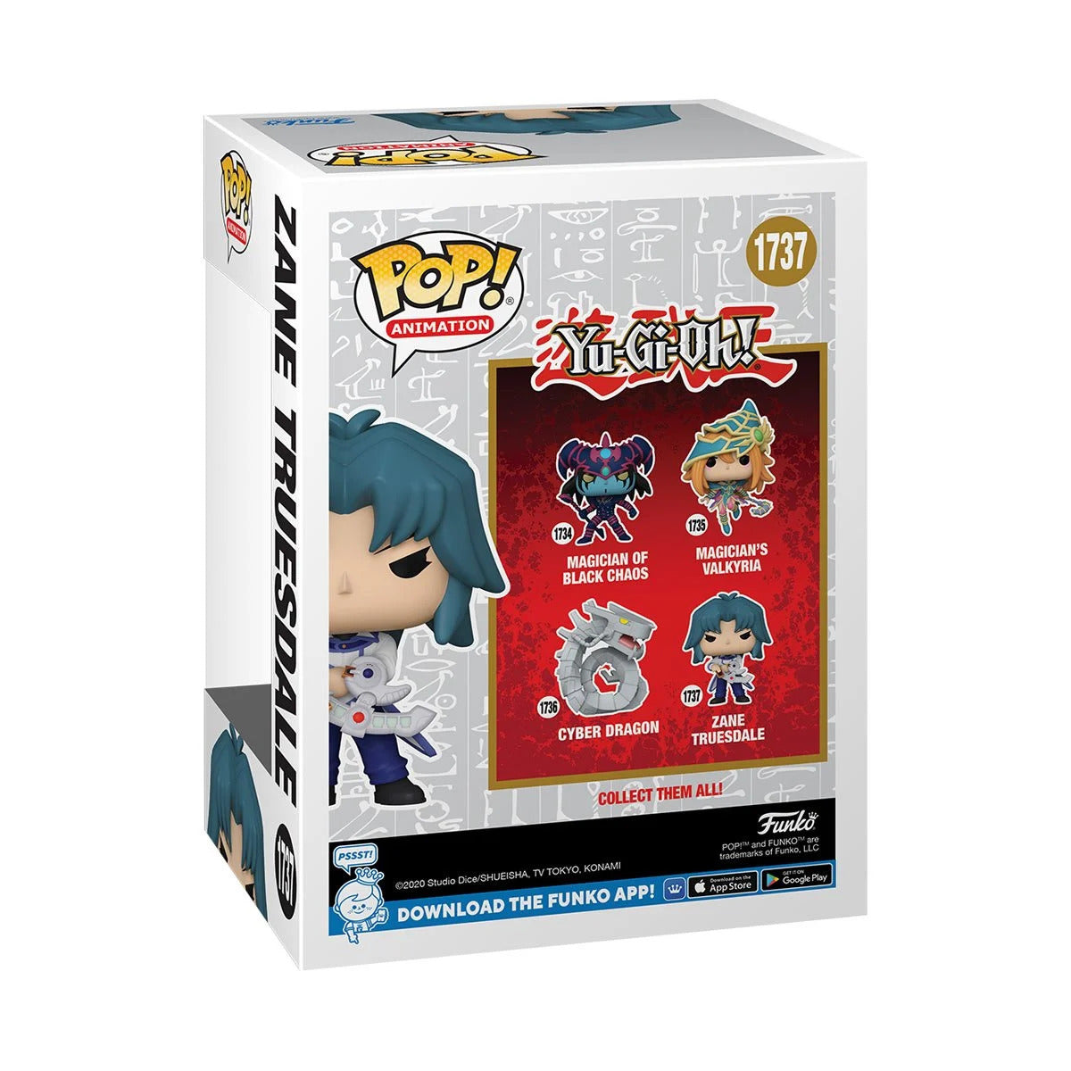 Yu-Gi-Oh Zane Truesdale Funko Pop! #1737 Vinyl Figure
