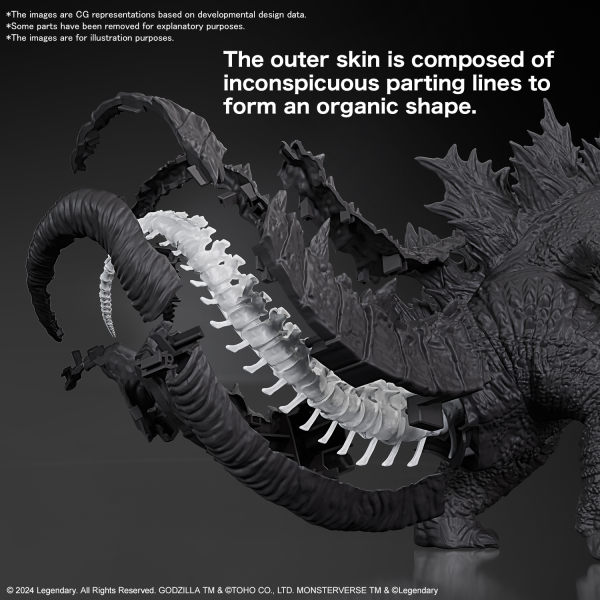 Godzilla x Kong: The New Empire Godzilla 2024 Model Kit