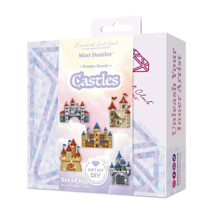 Mini Dazzles Castles Diamond Painting Kit