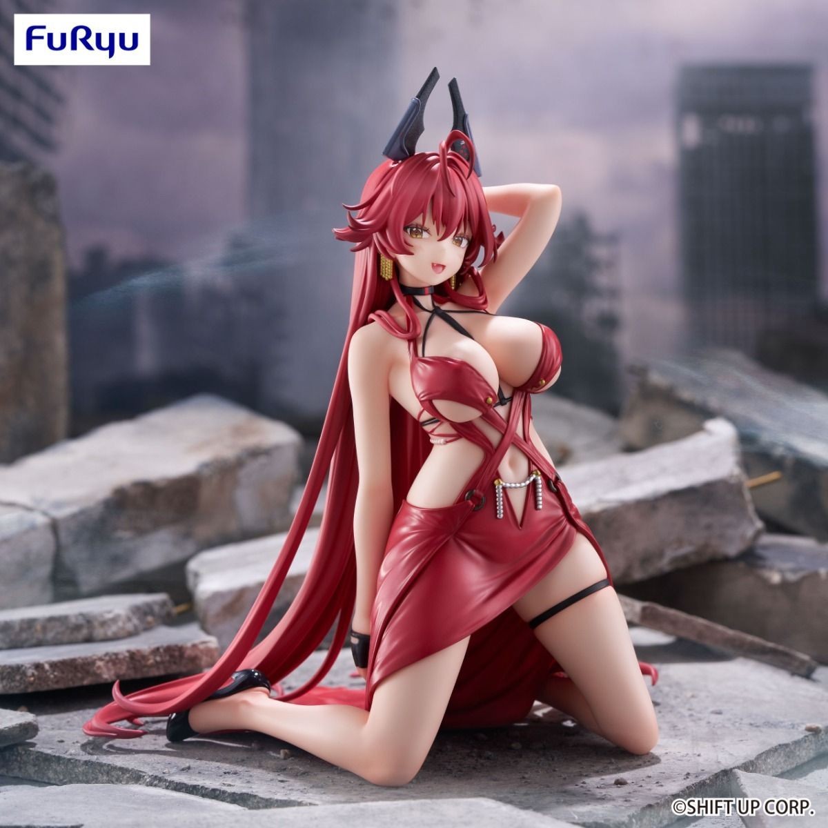 Nikke Goddess of Victory Red Hood Nonsense Noodle Stopper Figure