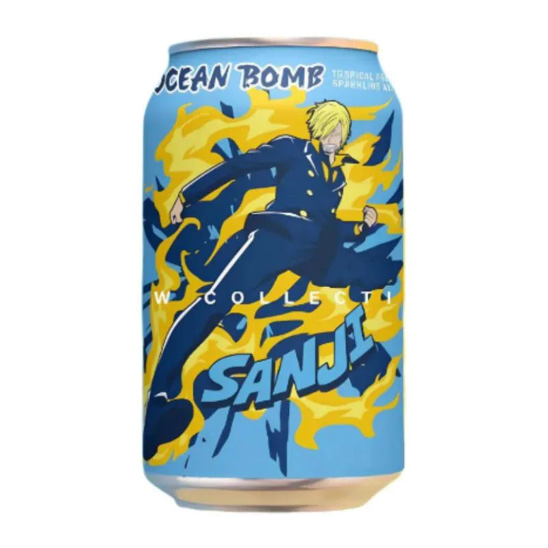 Ocean Bomb [One Piece Sanji Tropical Fruit Flavor] Sparkling Water 330mL Can