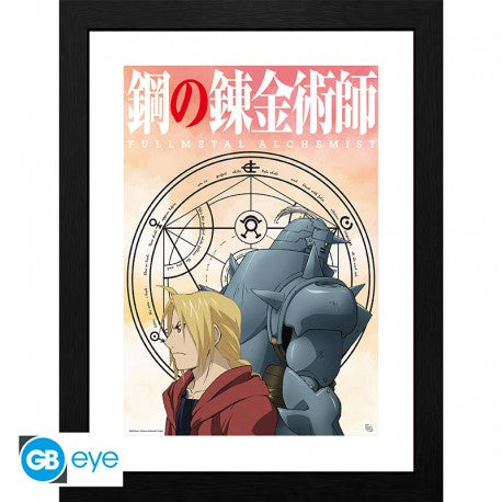Fullmetal Alchemist: Brotherhood Elric Brothers Framed Art Print