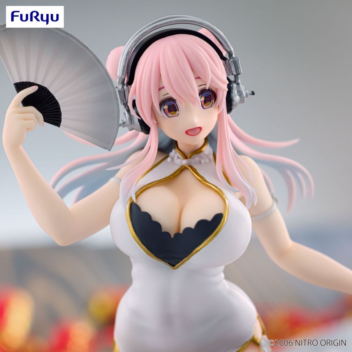 Super Sonico White Dress Verision Trio-Try-It Figure – Animazed!