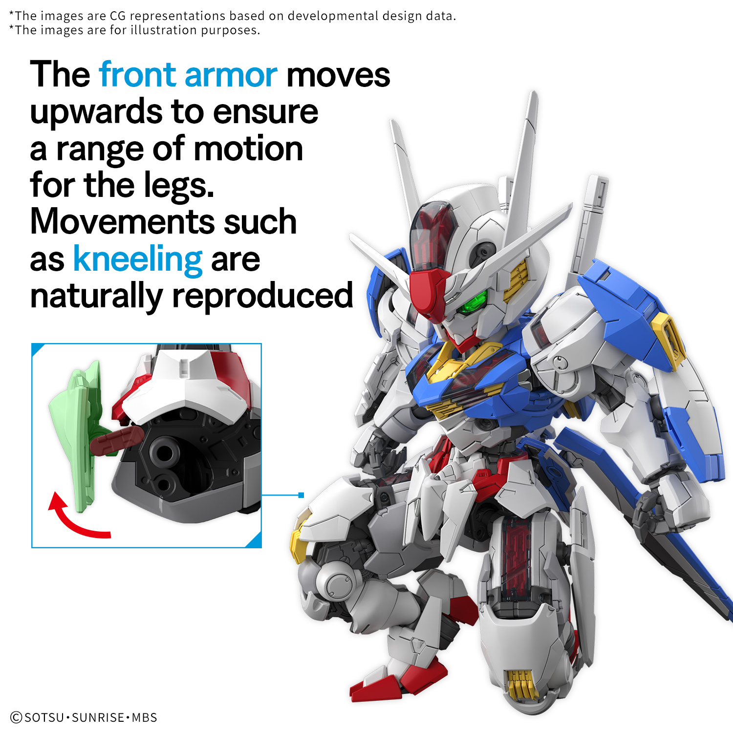 Mobile Suit Gundam Witch from Mercury Gundam Aerial MGSD