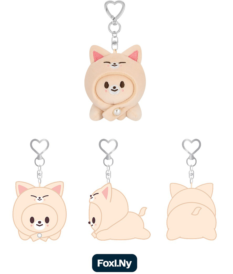 Stray Kids dominATE : celebrATE MD SKZOO KEYRING LYING Ver. - FoxI.Ny