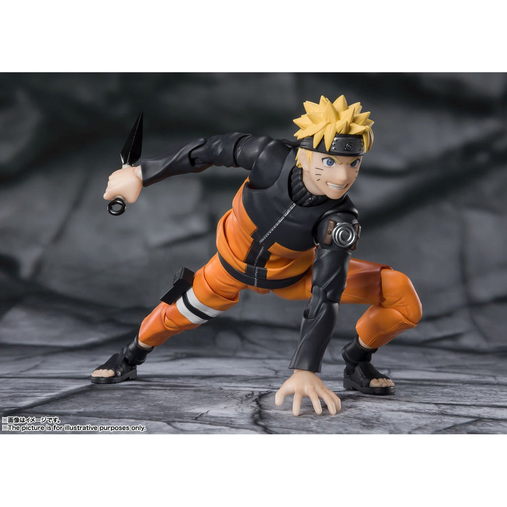 Naruto Shippuden Naruto Uzumaki [The Jinchuuriki Entrusted with Hope] S.H.Figuarts Action Figure