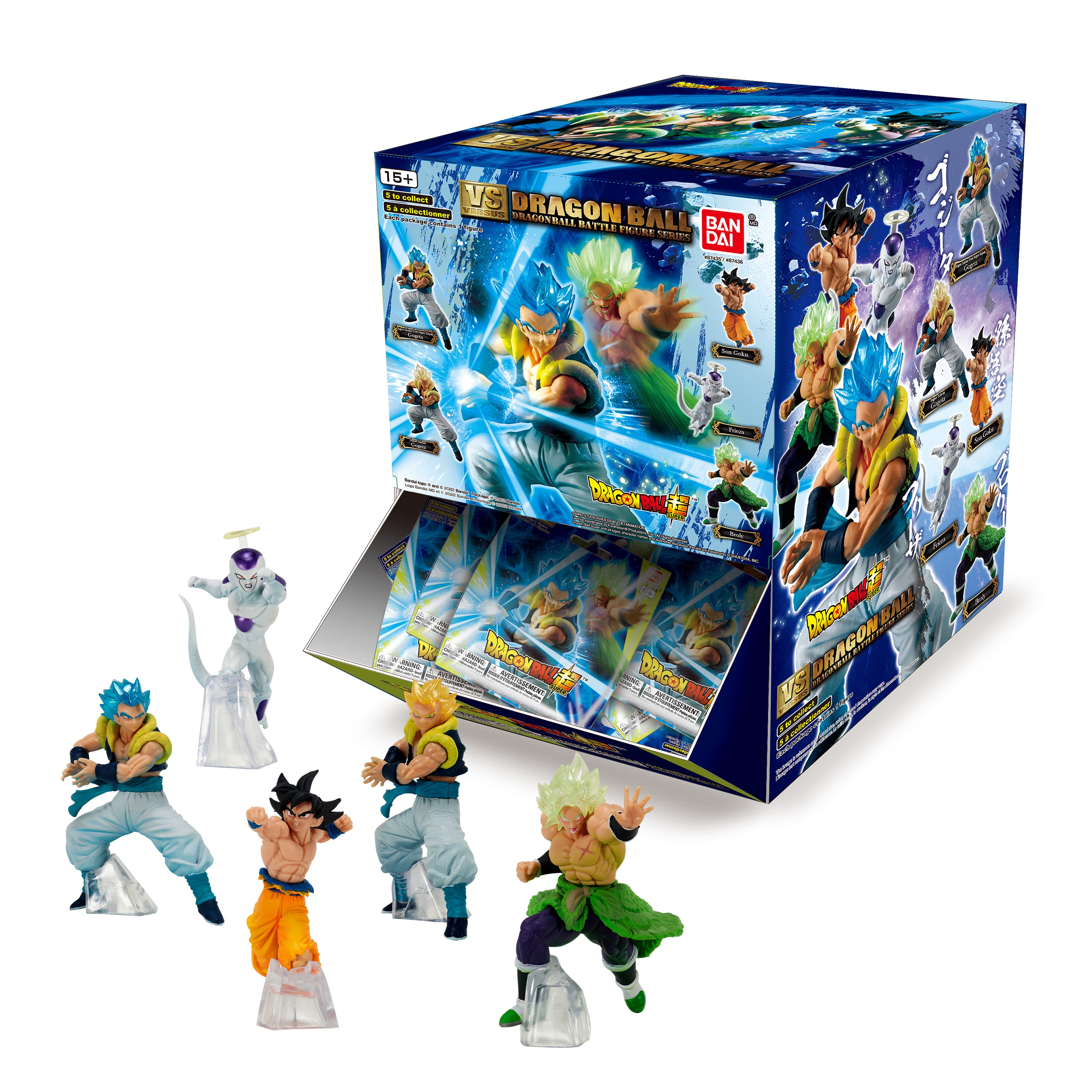 Dragon Ball Super Dragon Ball Battle Figure Series [Versus] Posed Blind Figure Bag [1 of 24, 5 Variants]