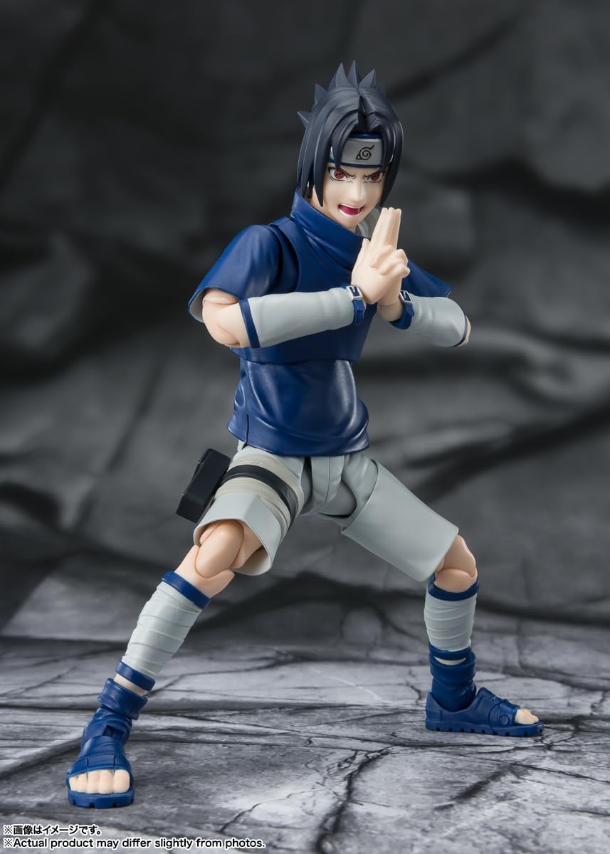 Naruto Sasuke Uchiha Ninja Prodigy of the Uchiha Clan Bloodline S.H.Figuarts Action Figure