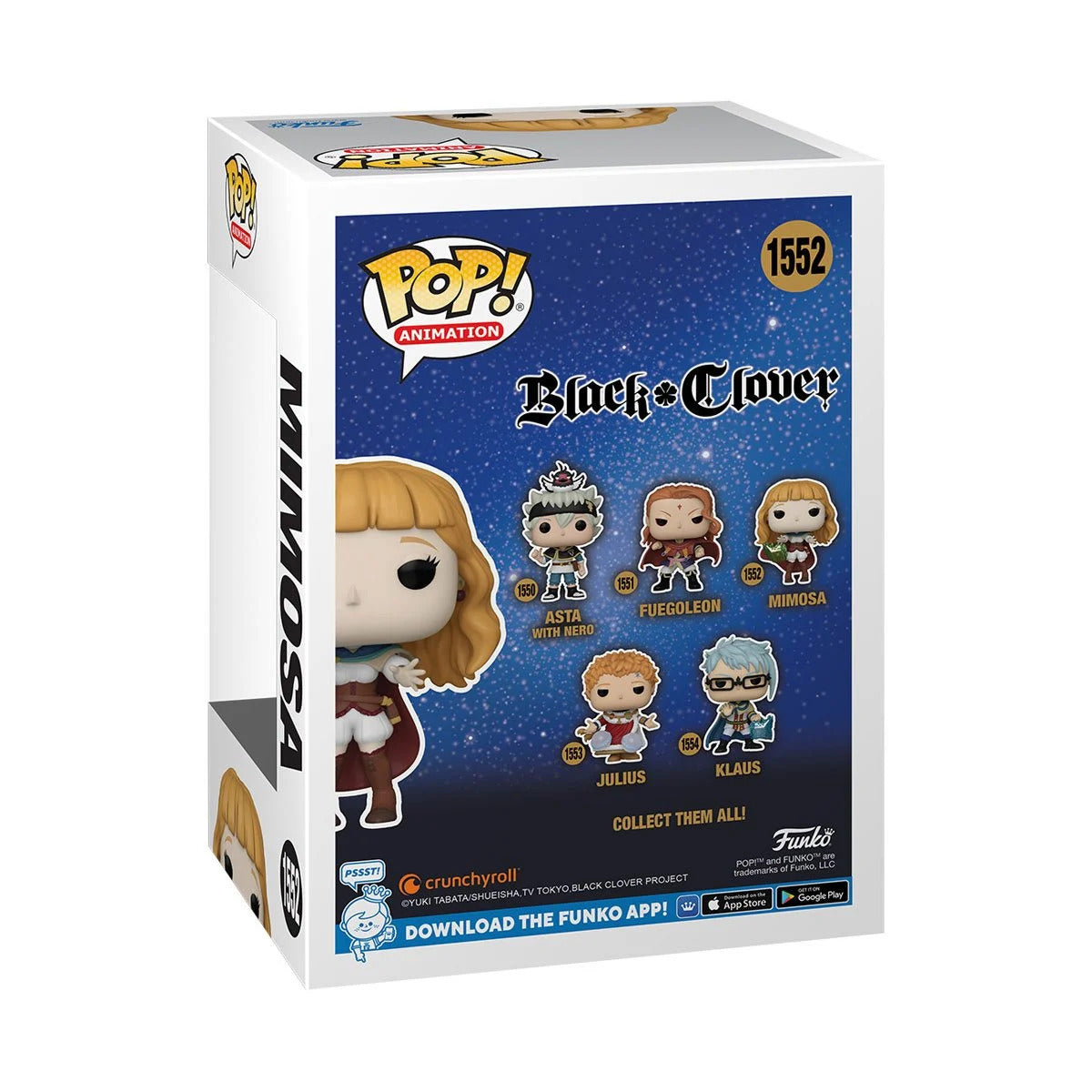 Black Clover Mimosa Funko Pop! #1552 Vinyl Figure