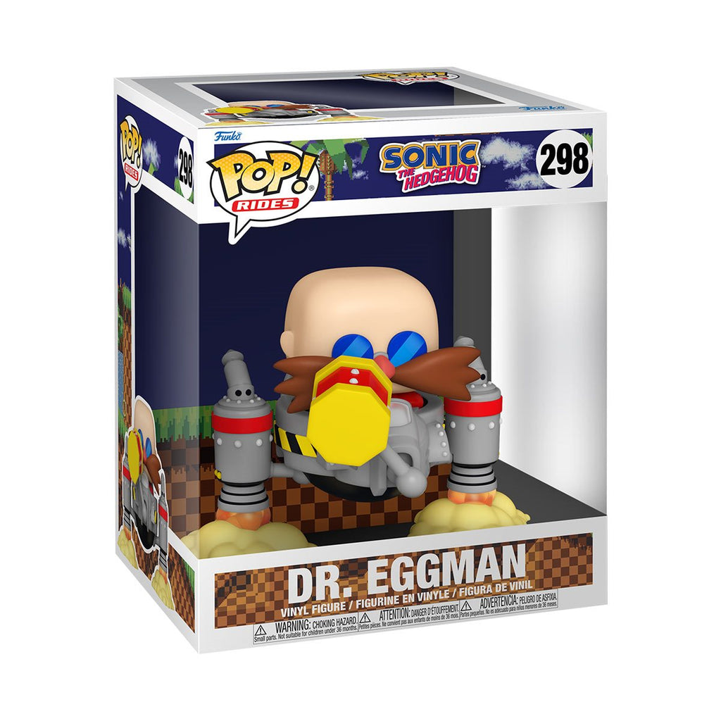 Sonic The Hedgehog Dr. Eggman Funko Pop! #298 Vinyl Ride