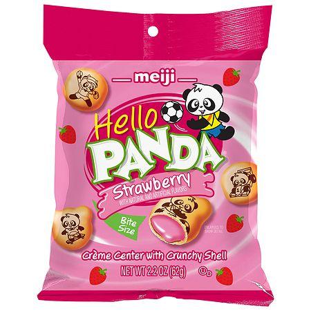 Meiji Hello Panda Strawberry 2.2oz