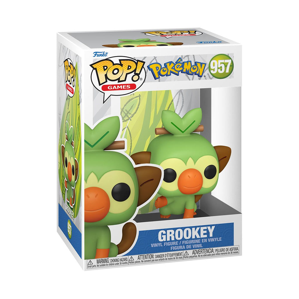 Pokemon Grookey Funko Pop! #957 Vinyl Figure