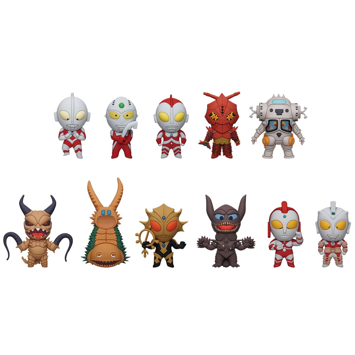 Ultraman Series 3 3D Foam Blind Bag Clip [1 of 24, 11 Variants]