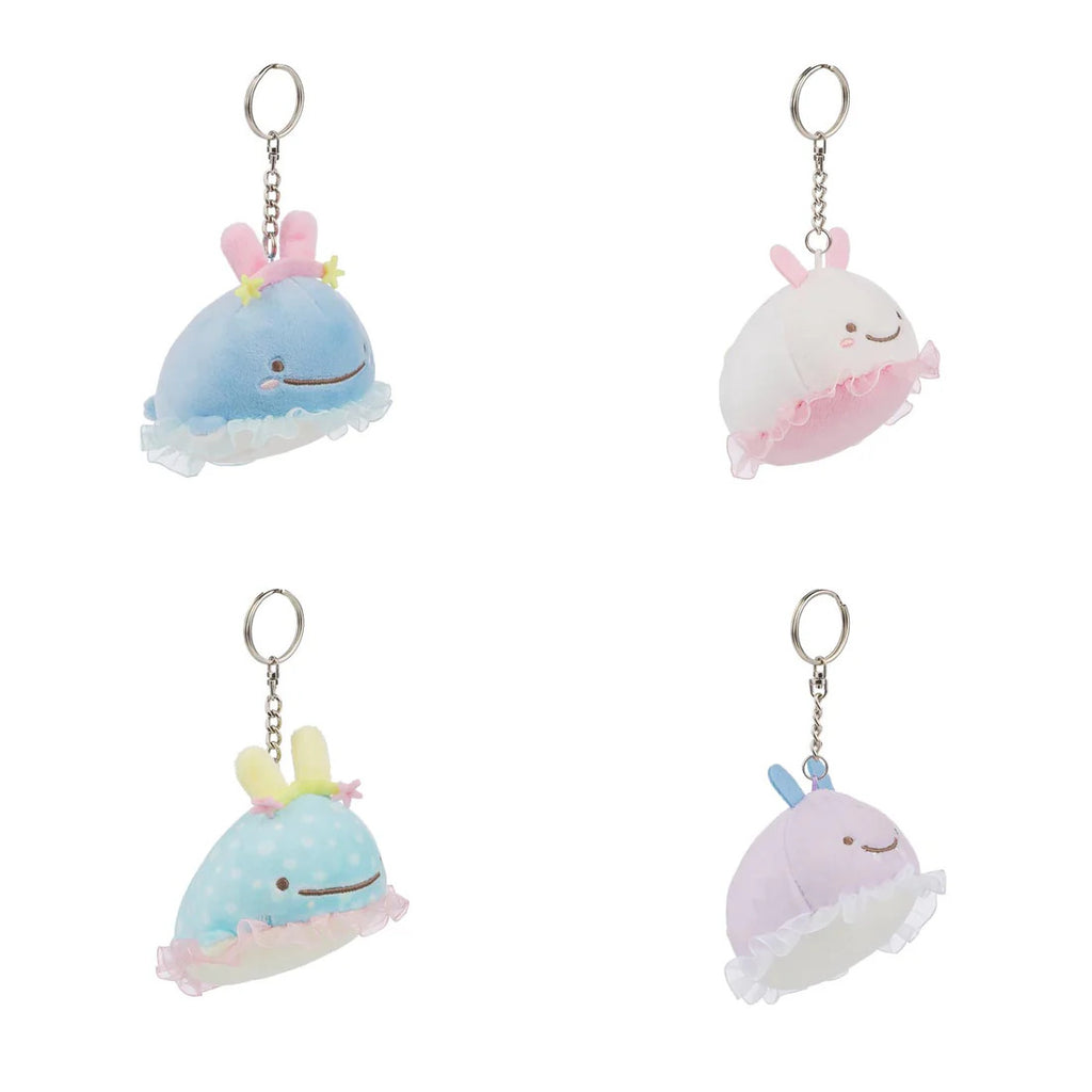 San-X Original Jinbesan Sea Bunnies 3.75" Plush Keychain Blind Box [1 of 4]