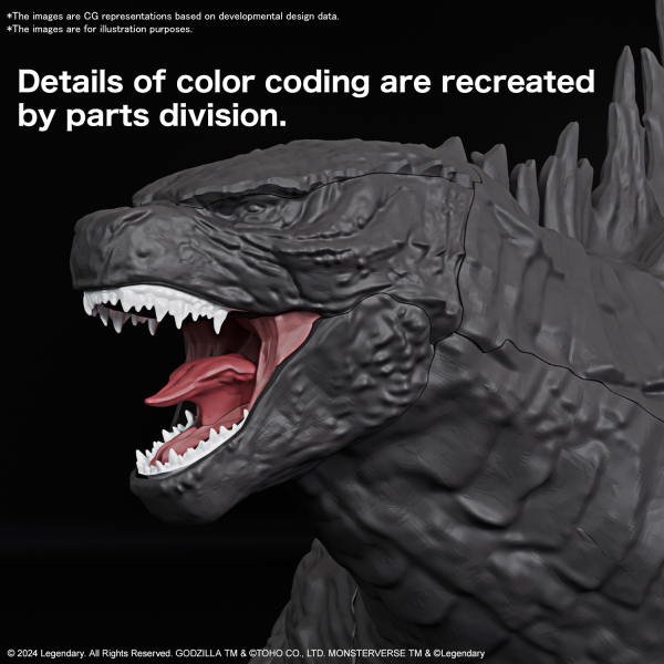 Godzilla x Kong: The New Empire Godzilla 2024 Model Kit