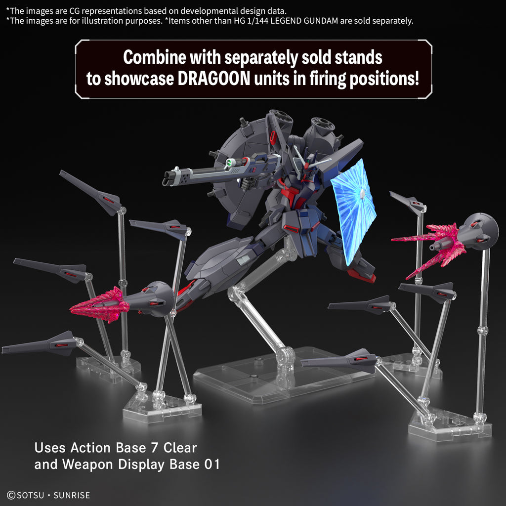 Gundam SEED Destiny Legend Gundam HG 1/144 Scale Model Kit