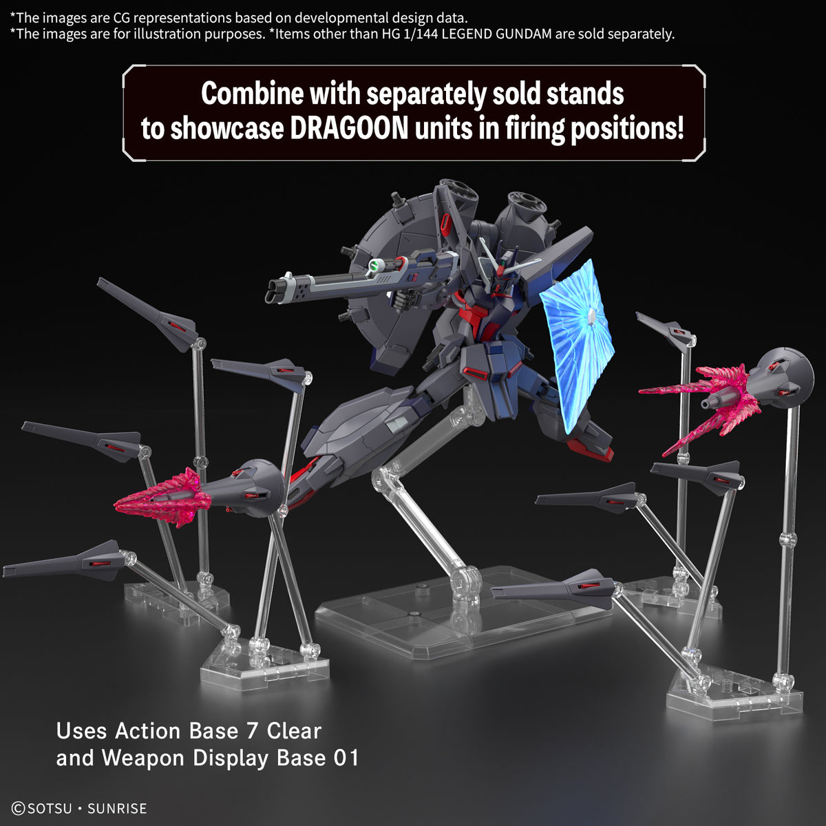 Gundam SEED Destiny Legend Gundam HG 1/144 Scale Model Kit