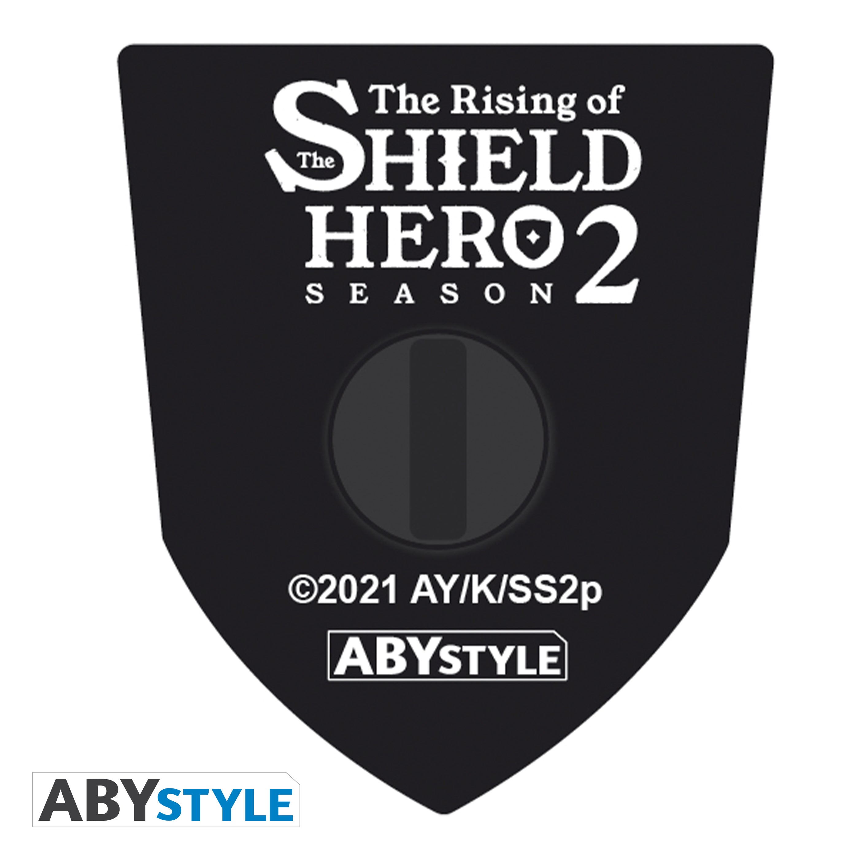 Rising of The Shield Hero Small Shield & Curse Shield 2 Pin Pack