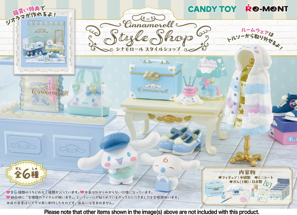 Sanrio Cinnamoroll Style Shop Re-Ment Blind Box [1 of 6]