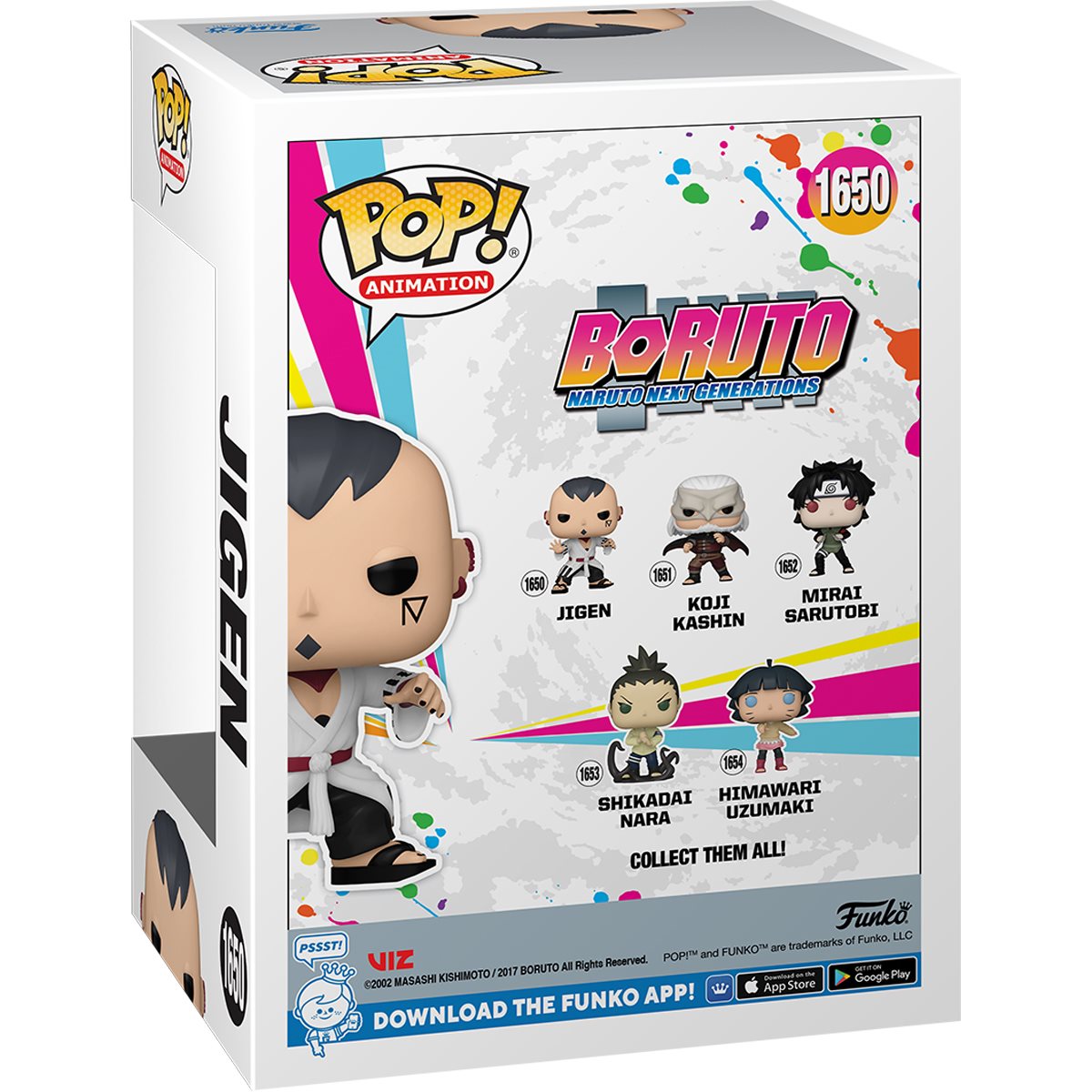 Boruto: Naruto Next Generations Jigen Funko Pop! #1650 Vinyl Figure