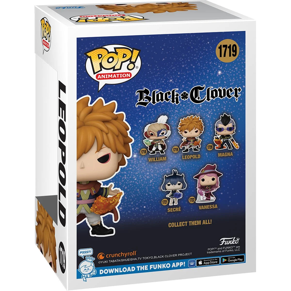 Black Clover Leopold Funko Pop! #1719 Vinyl Figure