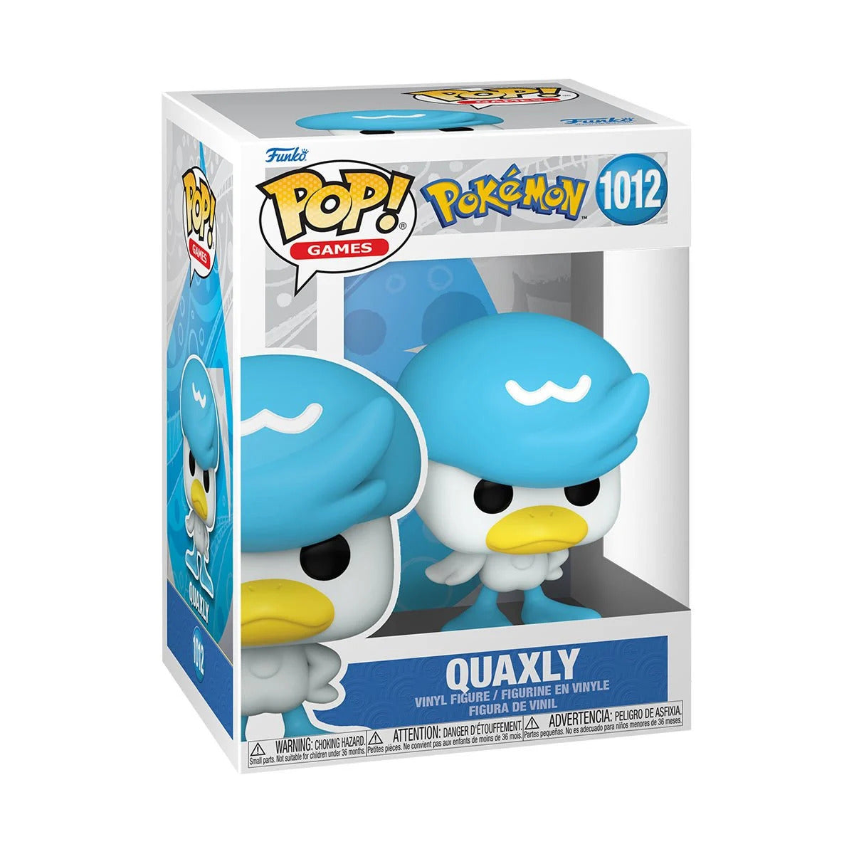 Pokemon Quaxly Funko Pop! #1012 Vinyl Figure