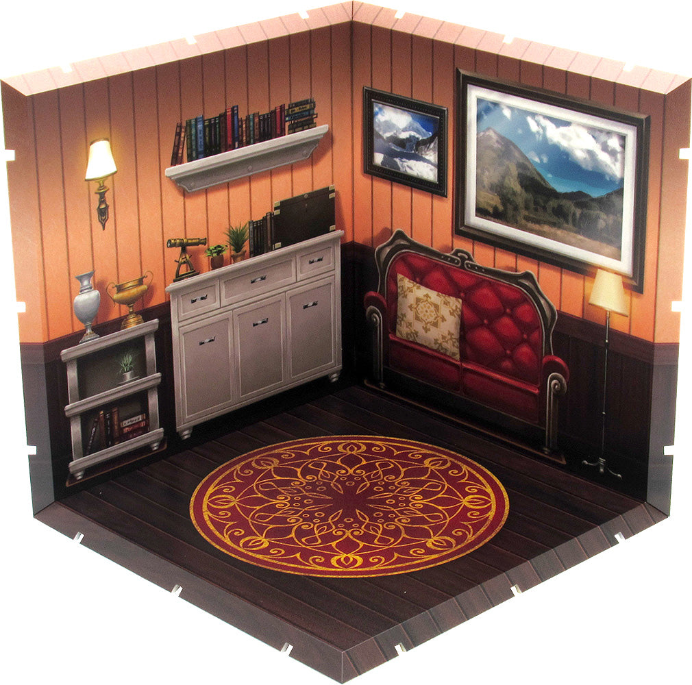Dioramansion 150 Living Room Assemblable Background Panel