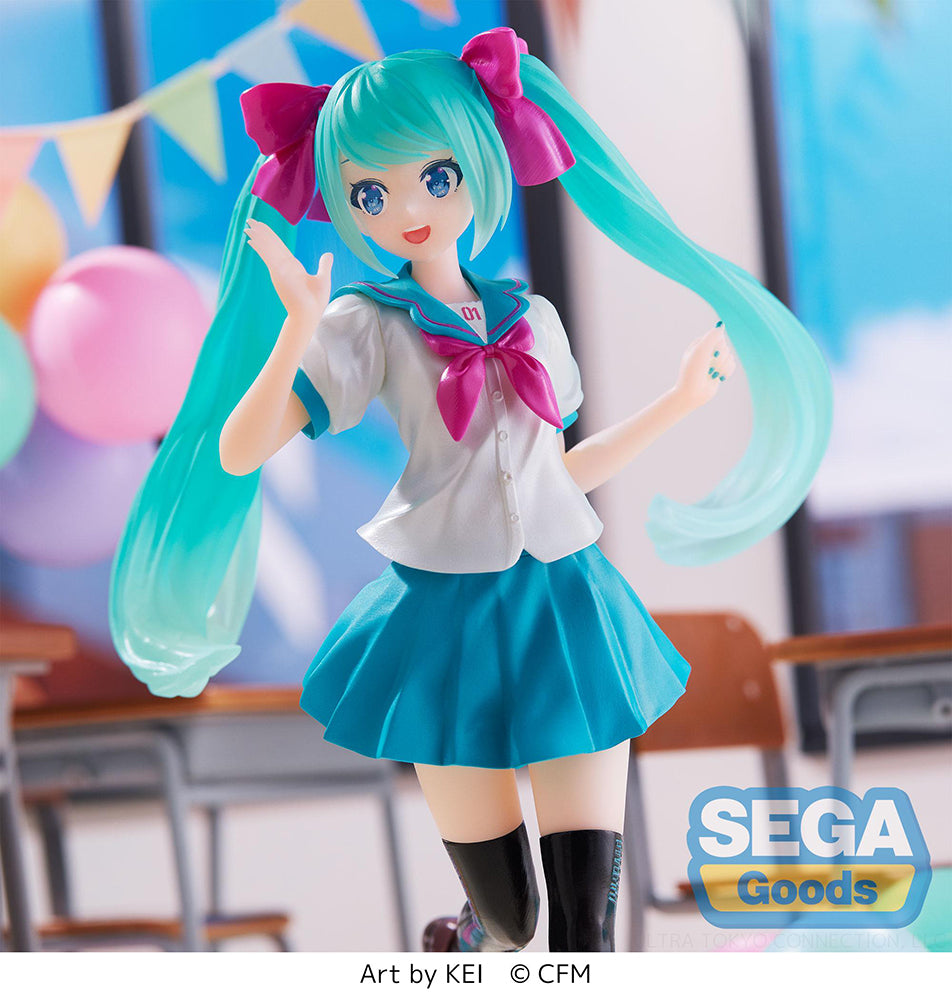 Vocaloid Hatsune Miku 16th Anniversary Kei Version Luminasta Statue