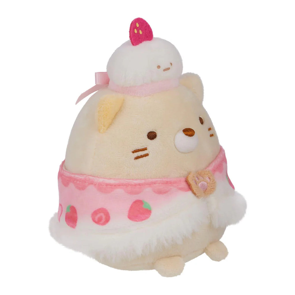 San-X Sumikko Gurashi Neko Sweet Calico Small 5" Plush