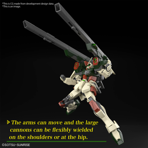 Gundam Seed Freedom HGCE Lightning Buster Gundam 1/144 Scale Model Kit