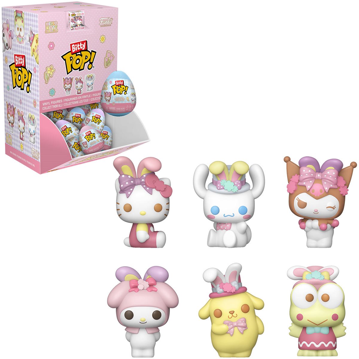 Hello Kitty Spring Funko Bitty Pop! Egg Mini-Figure [1 of 24, 6 Variants]