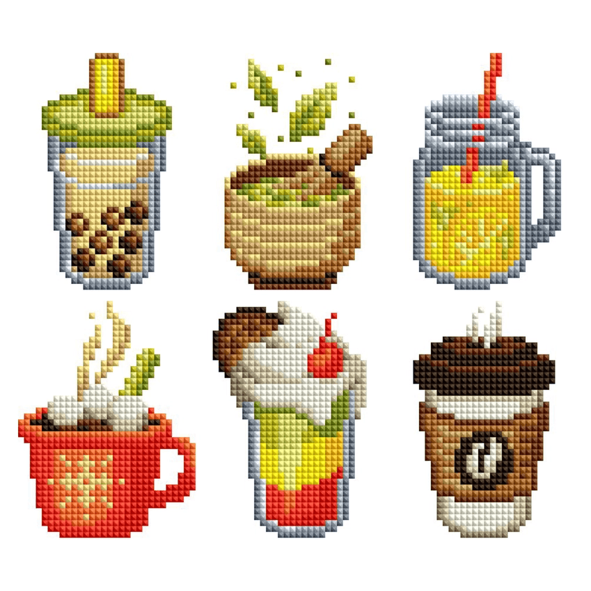 Mini Dazzles Drinks Diamond Painting Kit